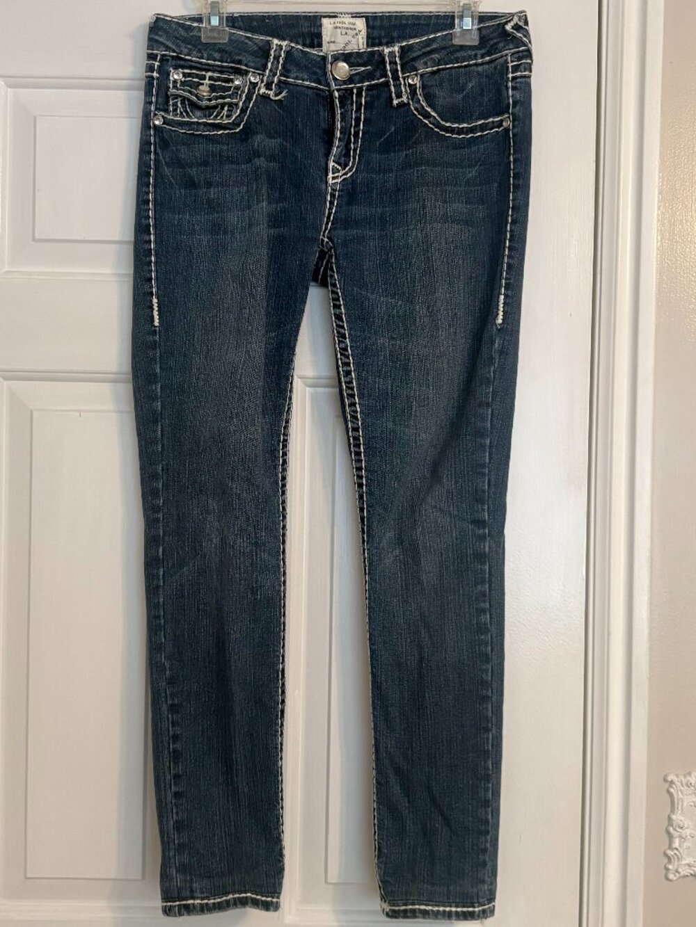Women's L.A. Idol USA Blue denim jeans - Size 9
